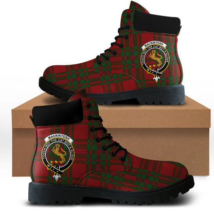 MacKintosh Red Tartan Plaid All Season Boots