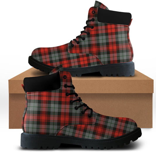 MacLachlan Weathered Tartan Plaid All Season Boots