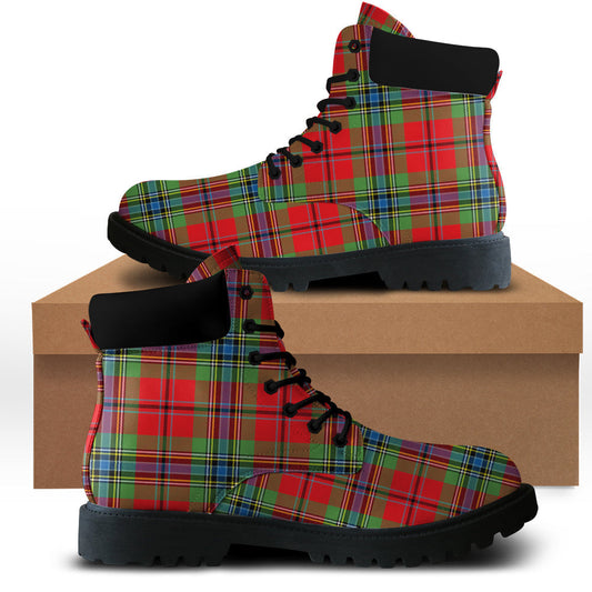 MacLean of Duart Modern Tartan Plaid All Season Boots