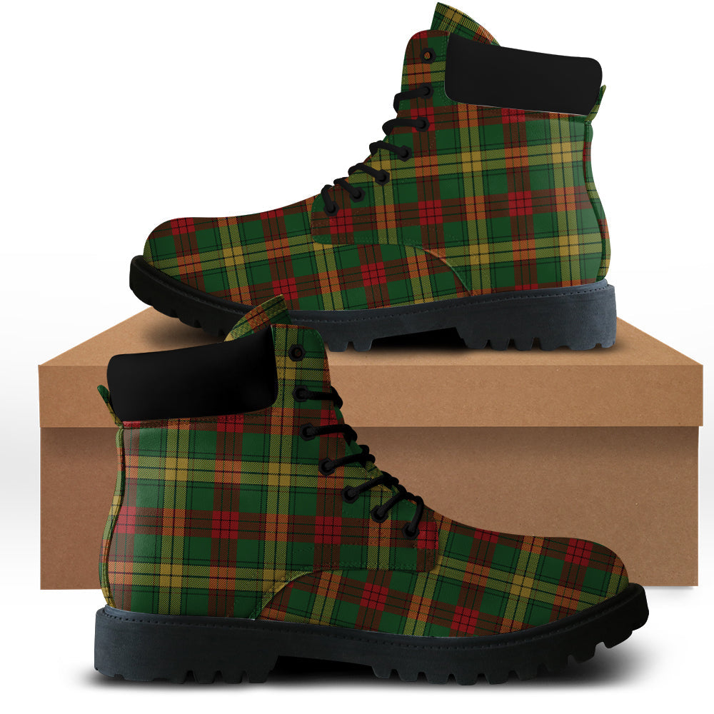 MacMillan Society of Glasgow Tartan Plaid All Season Boots