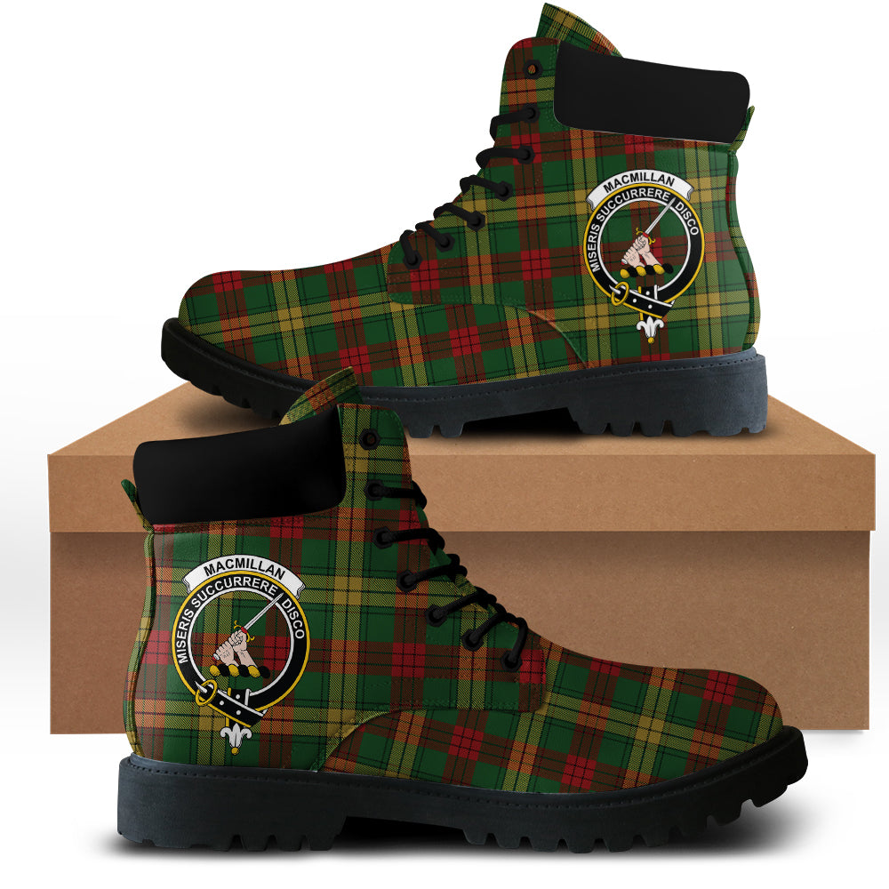 MacMillan Society of Glasgow Tartan Plaid All Season Boots