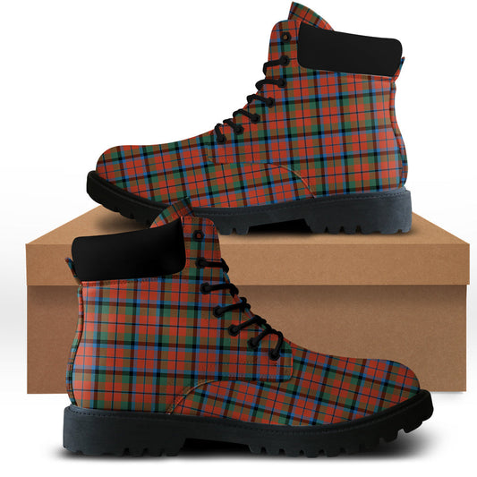 MacNaughton Ancient Tartan Plaid All Season Boots