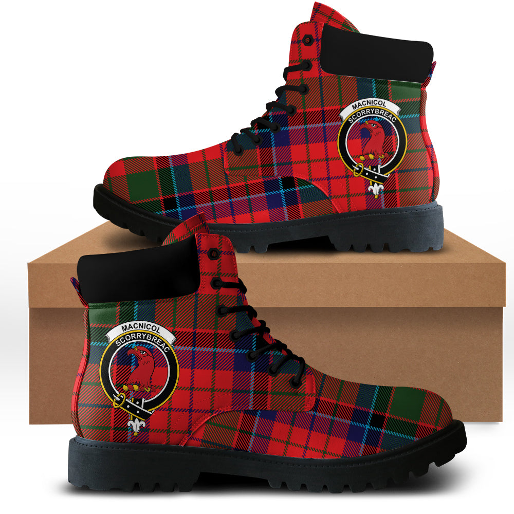 MacNicol of Scorrybreac Tartan Plaid All Season Boots