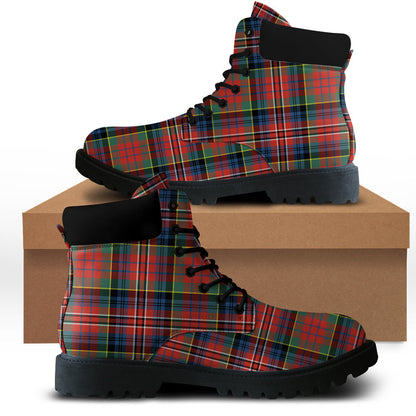 MacPherson Ancient Tartan Plaid All Season Boots