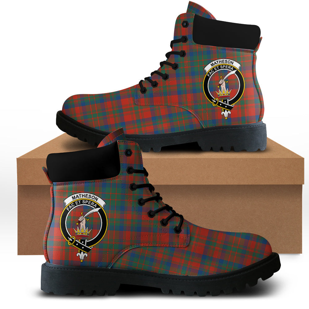 Matheson Ancient Tartan Plaid All Season Boots