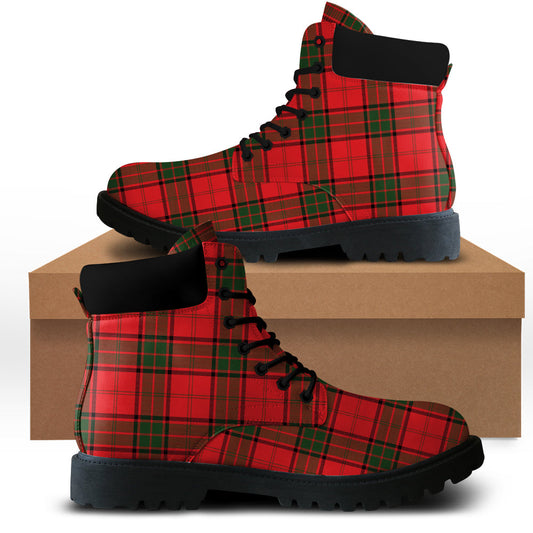 Maxwell Modern Tartan Plaid All Season Boots