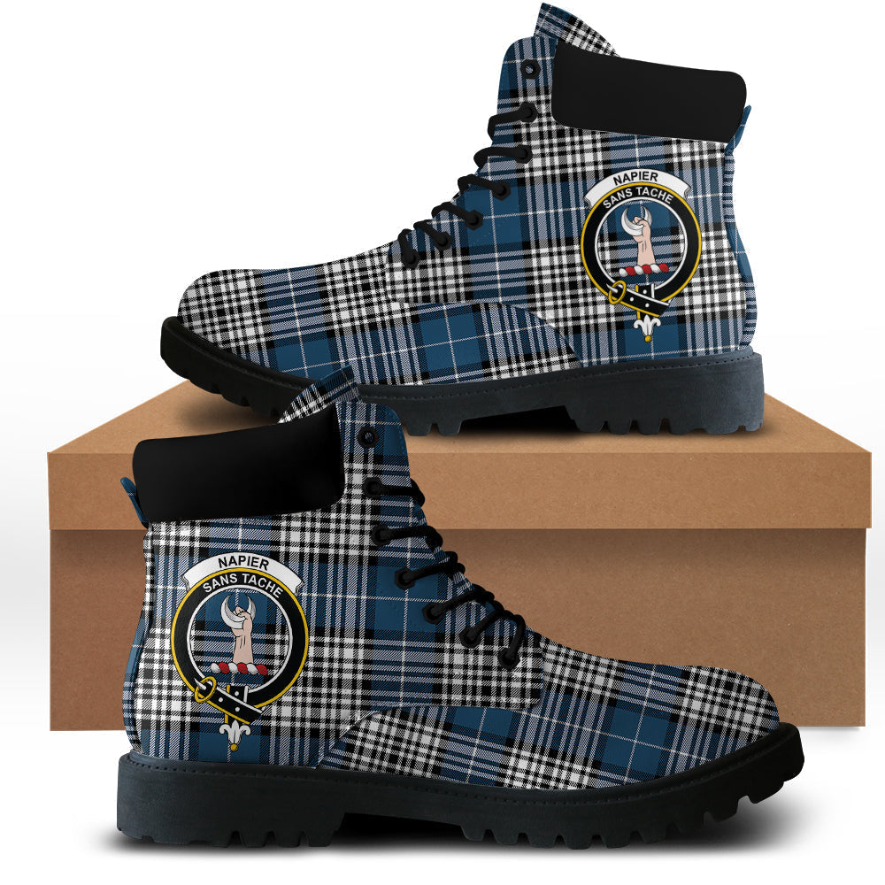 Napier Modern Tartan Plaid All Season Boots