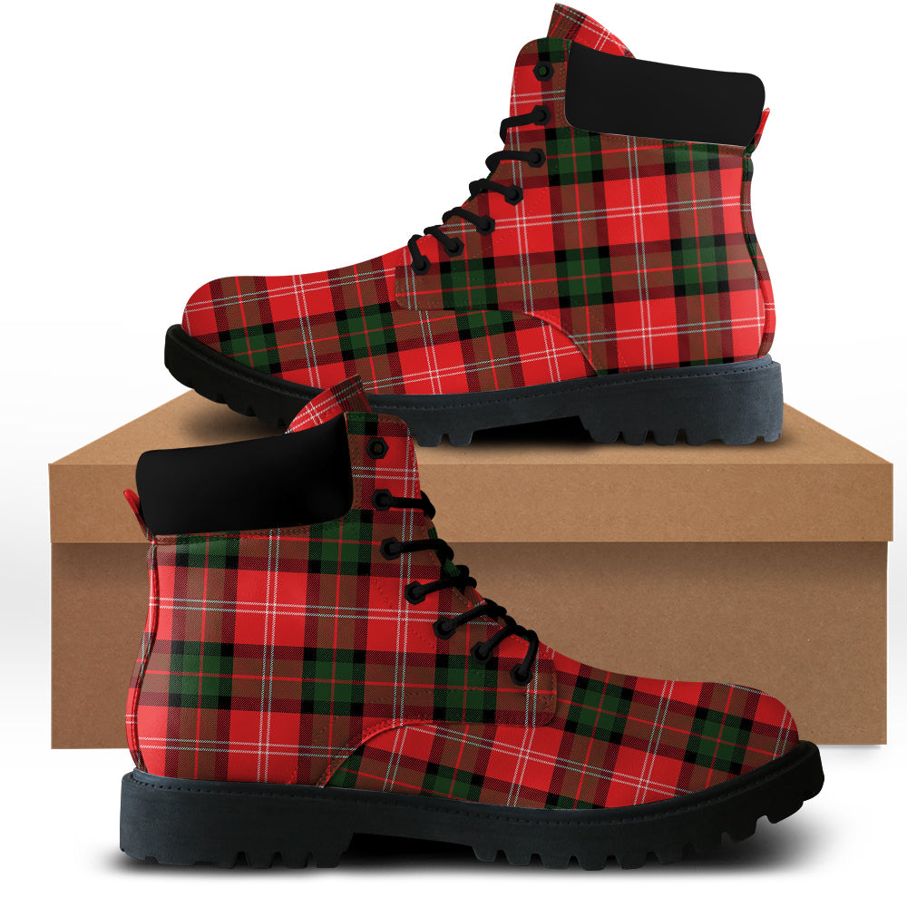 Nesbitt Modern Tartan Plaid All Season Boots