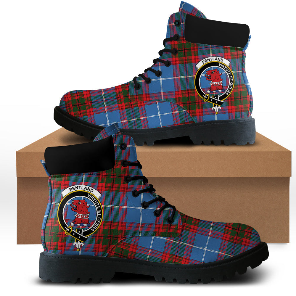 Pentland Tartan Plaid All Season Boots