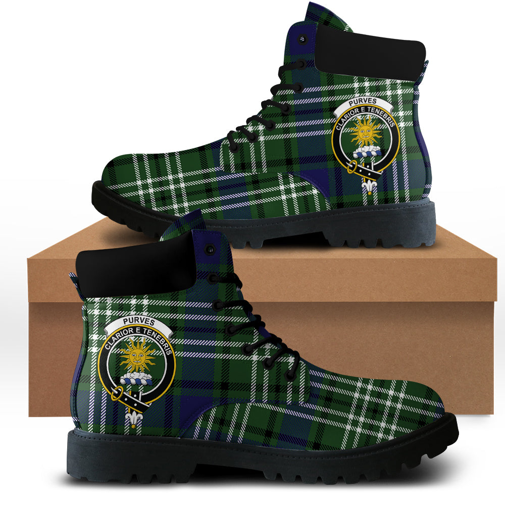 Purves Tartan Plaid All Season Boots