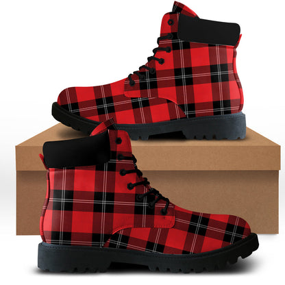 Ramsay Modern Tartan Plaid All Season Boots