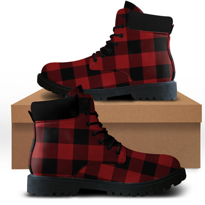 Rob Roy Macgregor Tartan Plaid All Season Boots