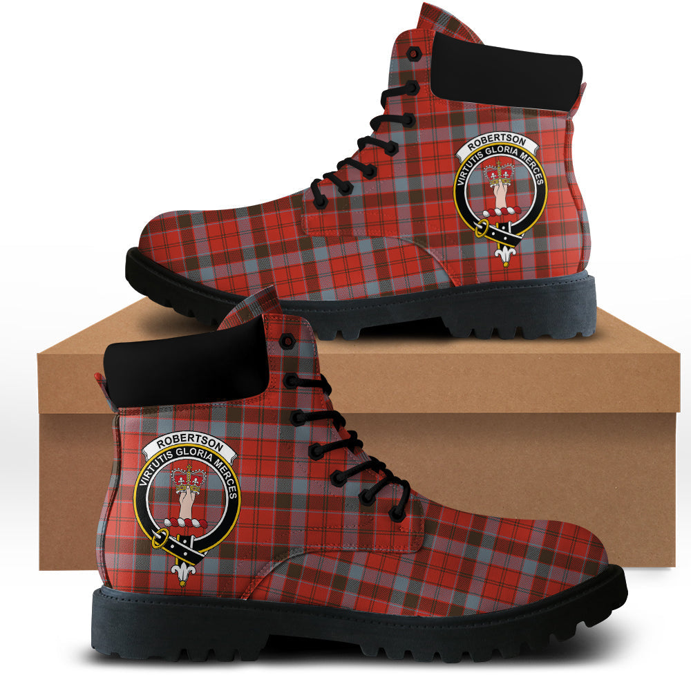 Robertson Weathered Tartan Plaid All Season Boots