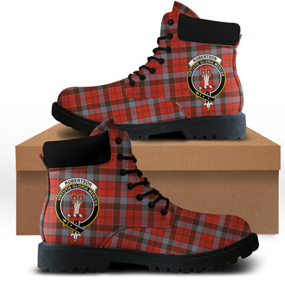 Robertson Weathered Tartan Plaid All Season Boots