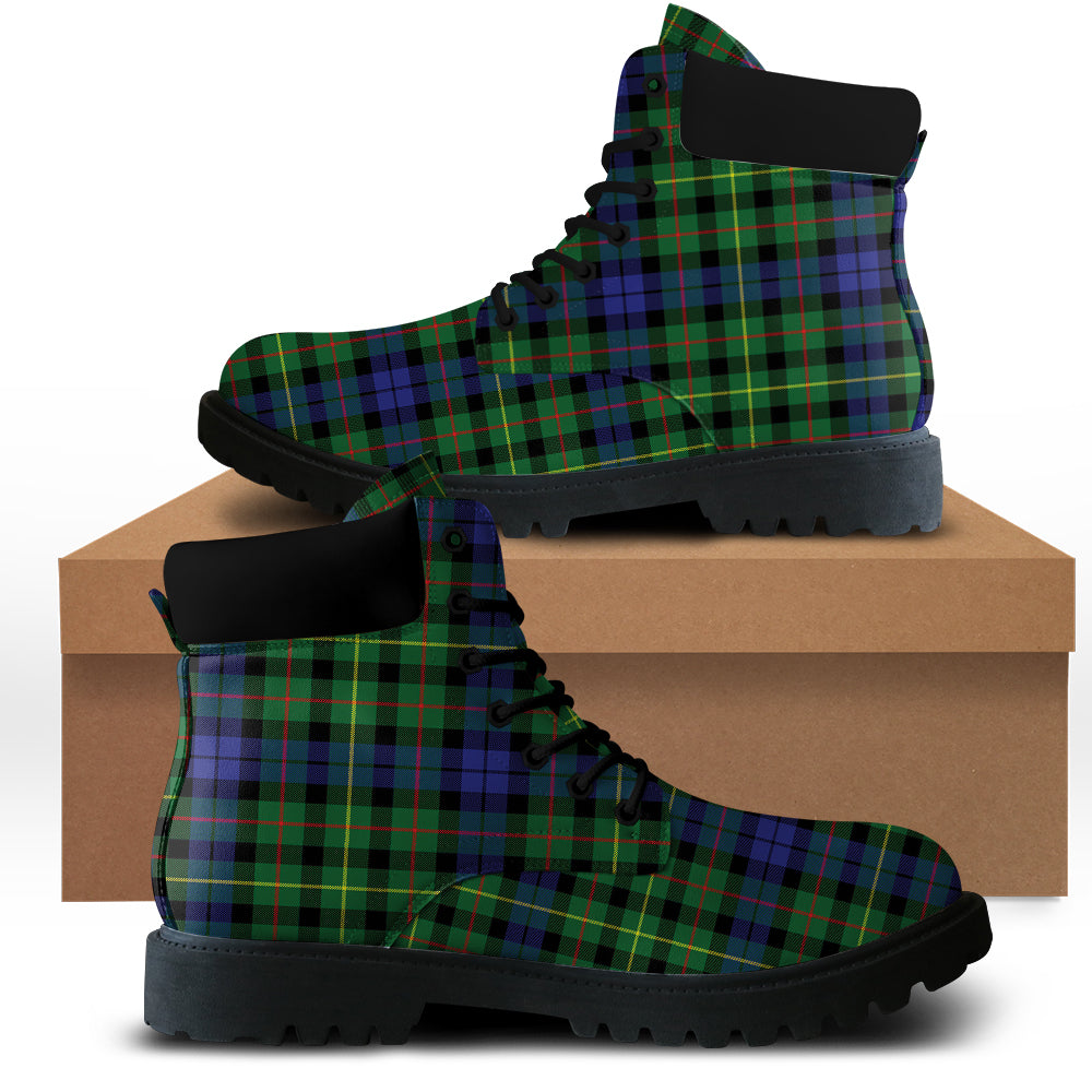 Rollo Modern Tartan Plaid All Season Boots