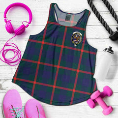 Agnew Tartan Crest Women Racerback Tank