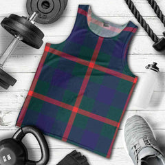 Agnew Modern Tartan Plaid Men Tank Top