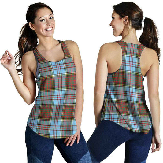 Anderson Ancient Tartan Plaid Women Racerback Tank