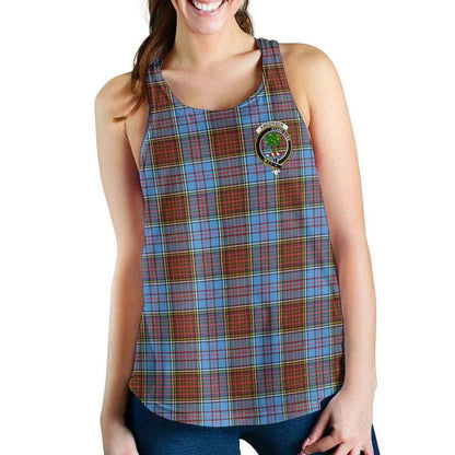 Anderson Tartan Crest Women Racerback Tank