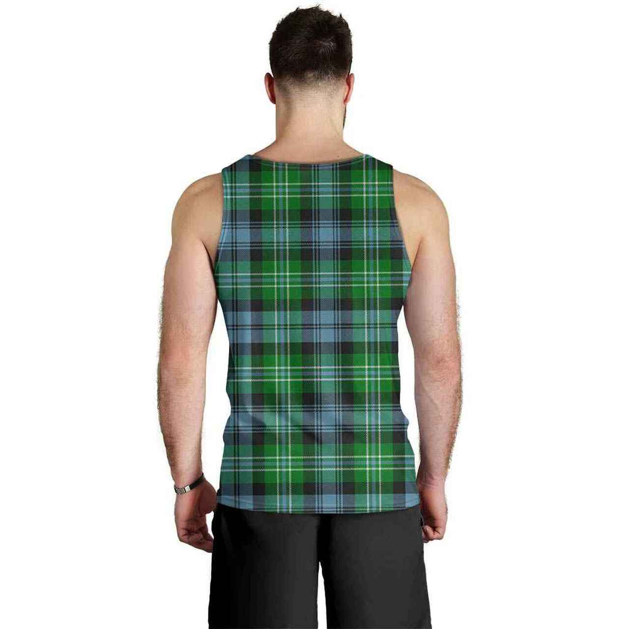 Arbuthnot Ancient Tartan Plaid Men Tank Top