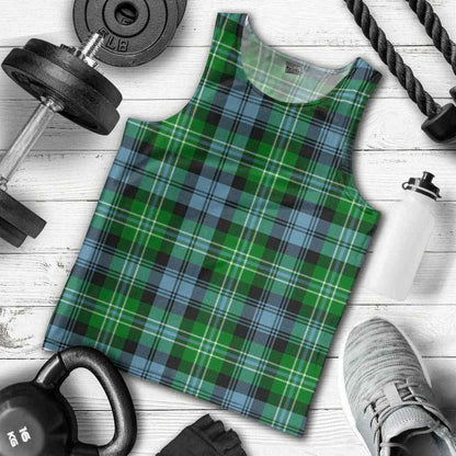 Arbuthnot Ancient Tartan Plaid Men Tank Top