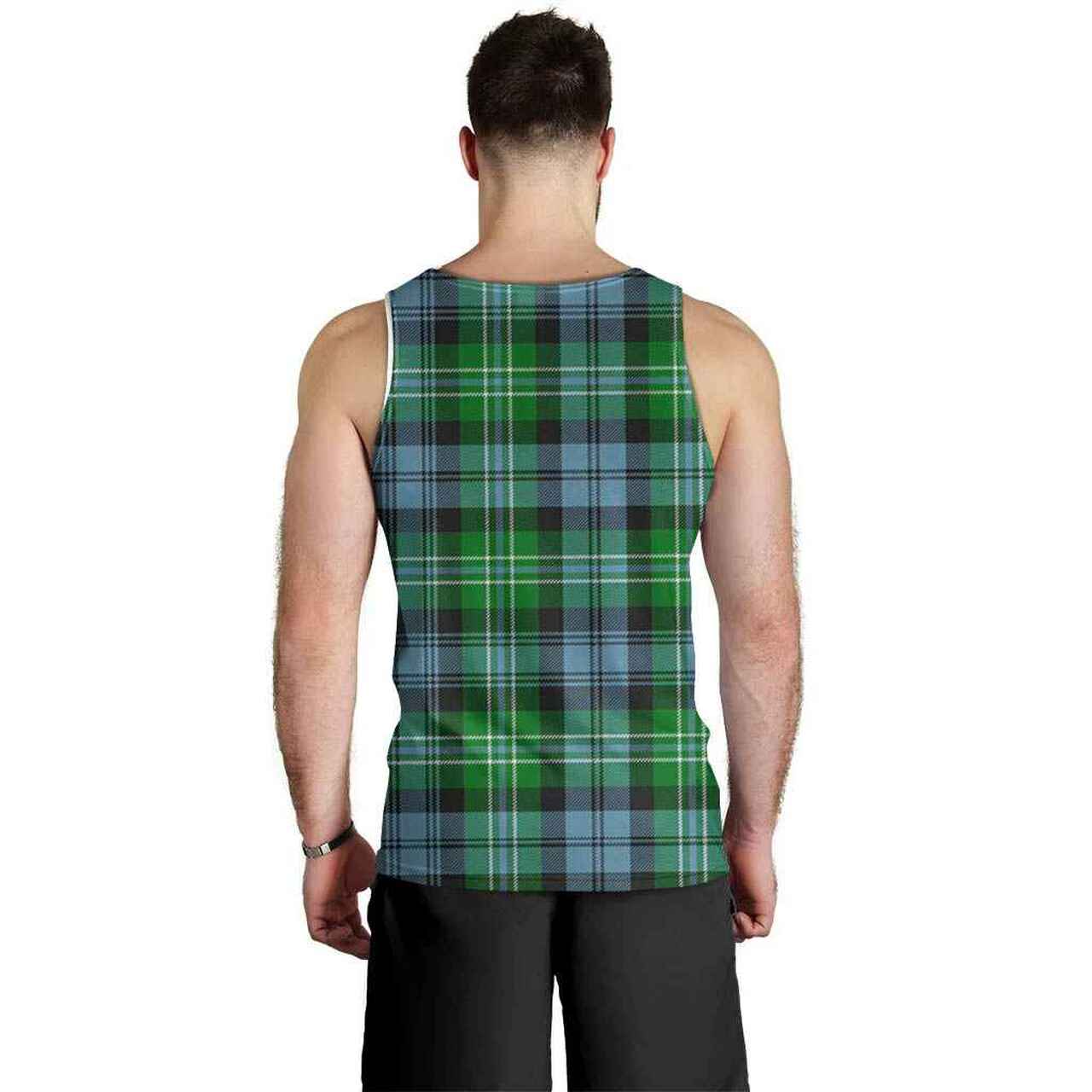 Arbuthnot Tartan Crest Men Tank Top