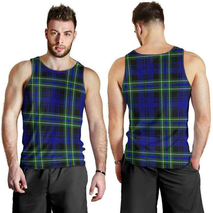 Arbuthnot Modern Tartan Plaid Men Tank Top