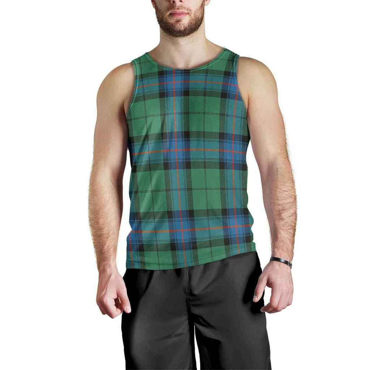 Armstrong Ancient Tartan Plaid Men Tank Top