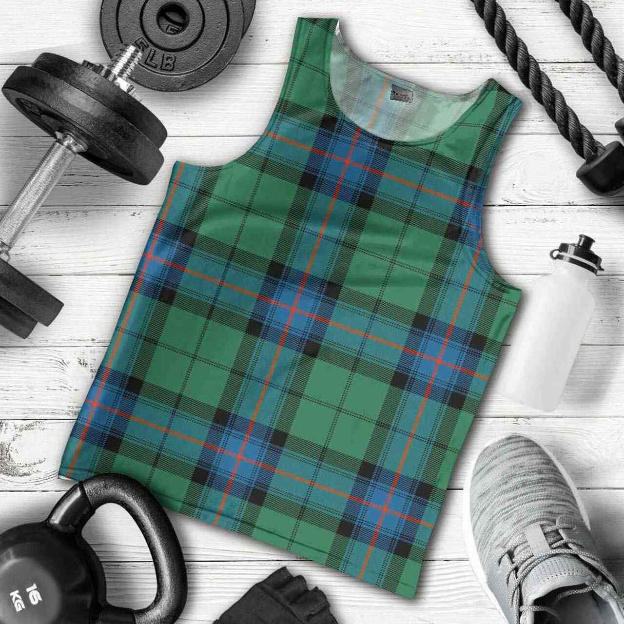 Armstrong Ancient Tartan Plaid Men Tank Top