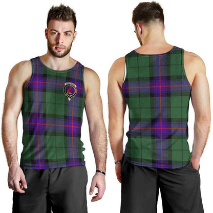 Armstrong Tartan Crest Men Tank Top