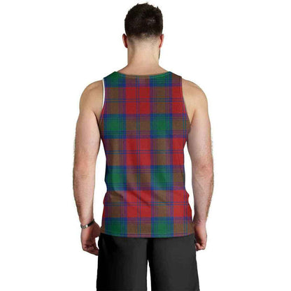 Auchinleck Tartan Crest Men Tank Top