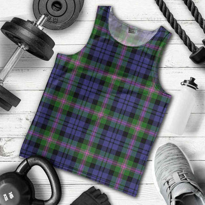 Baird Modern Tartan Plaid Men Tank Top