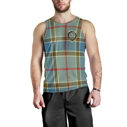 Balfour Tartan Crest Men Tank Top