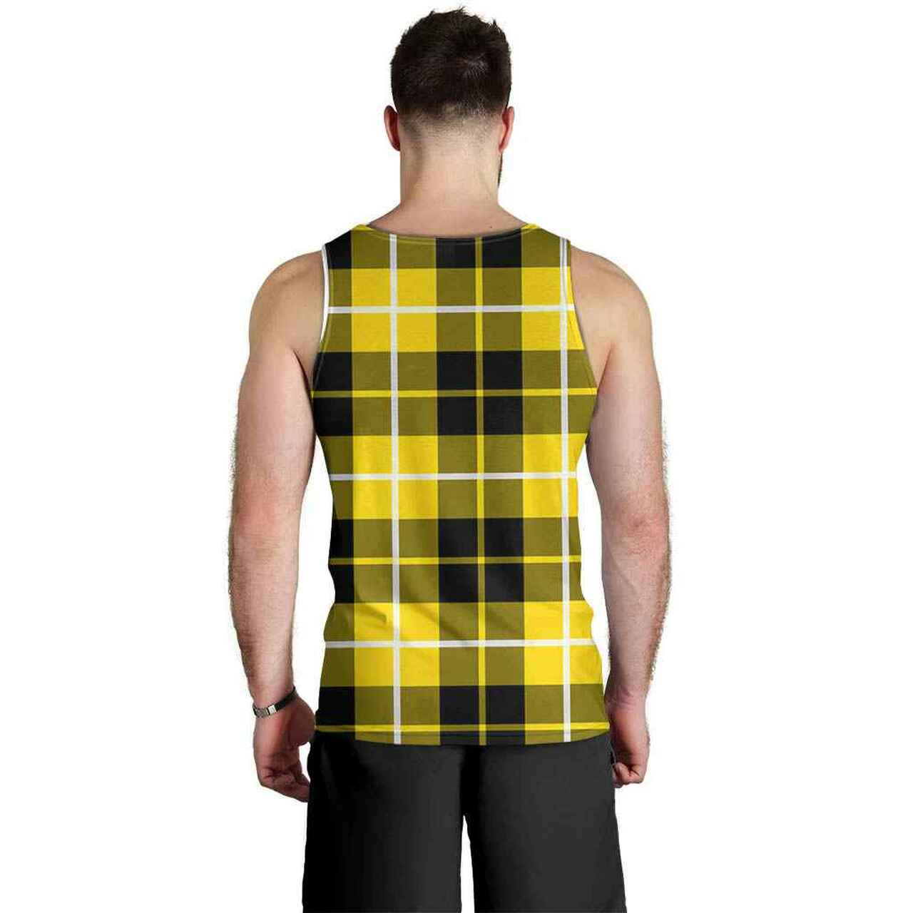 Barclay Tartan Crest Men Tank Top