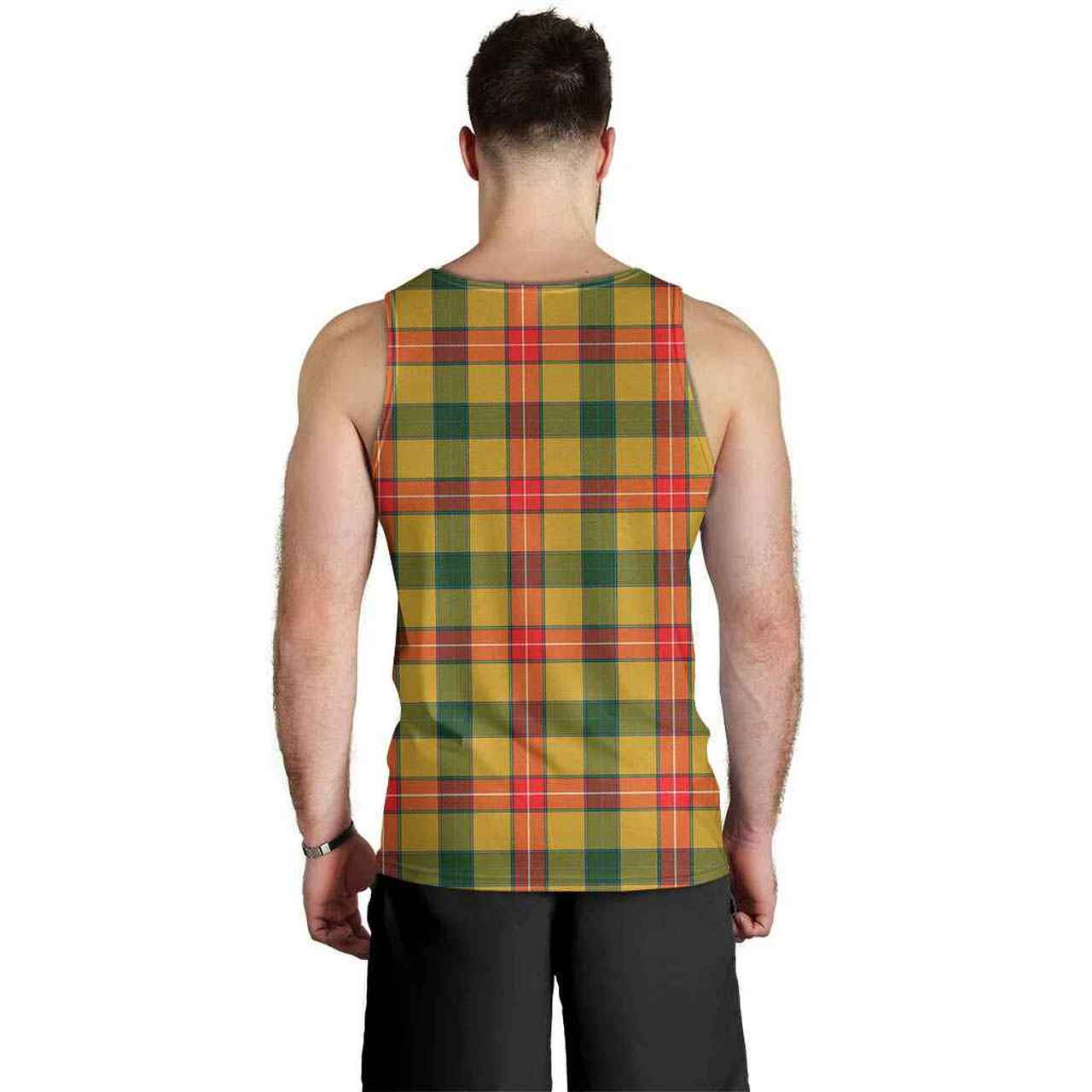 Baxter Tartan Plaid Men Tank Top