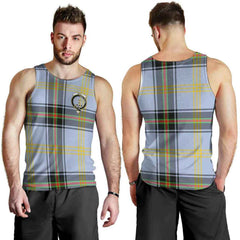 Bell Tartan Crest Men Tank Top