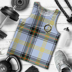 Bell Tartan Crest Men Tank Top