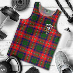 Belshes Tartan Crest Men Tank Top