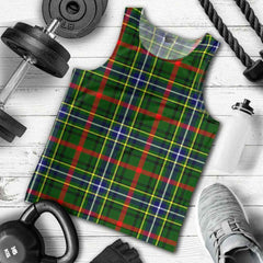 Bisset Tartan Plaid Men Tank Top