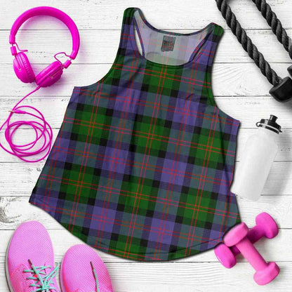 Blair Modern Tartan Plaid Women Racerback Tank