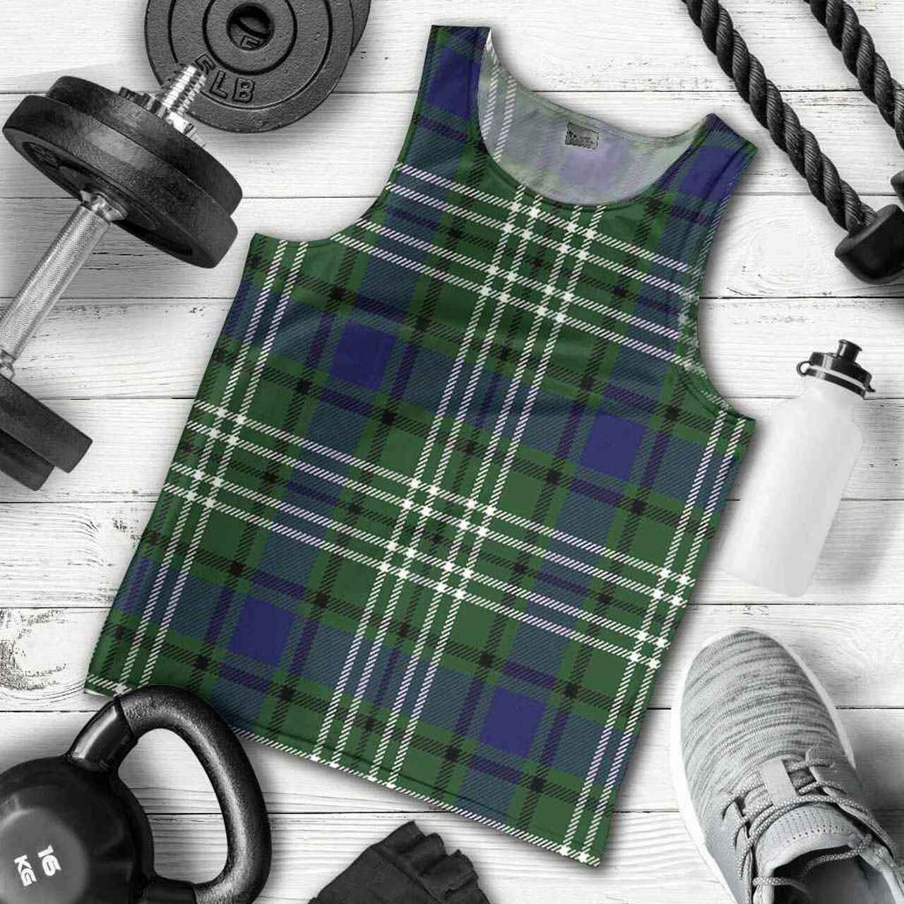 Blyth Tartan Plaid Men Tank Top