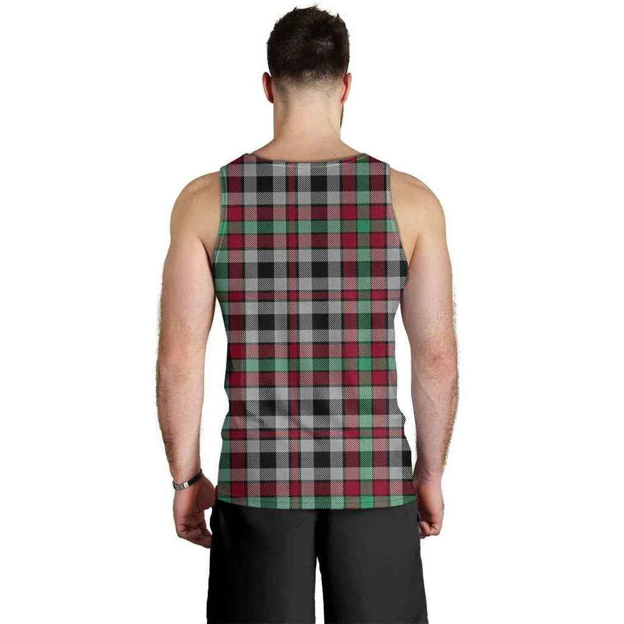 Borthwick Ancient Tartan Plaid Men Tank Top