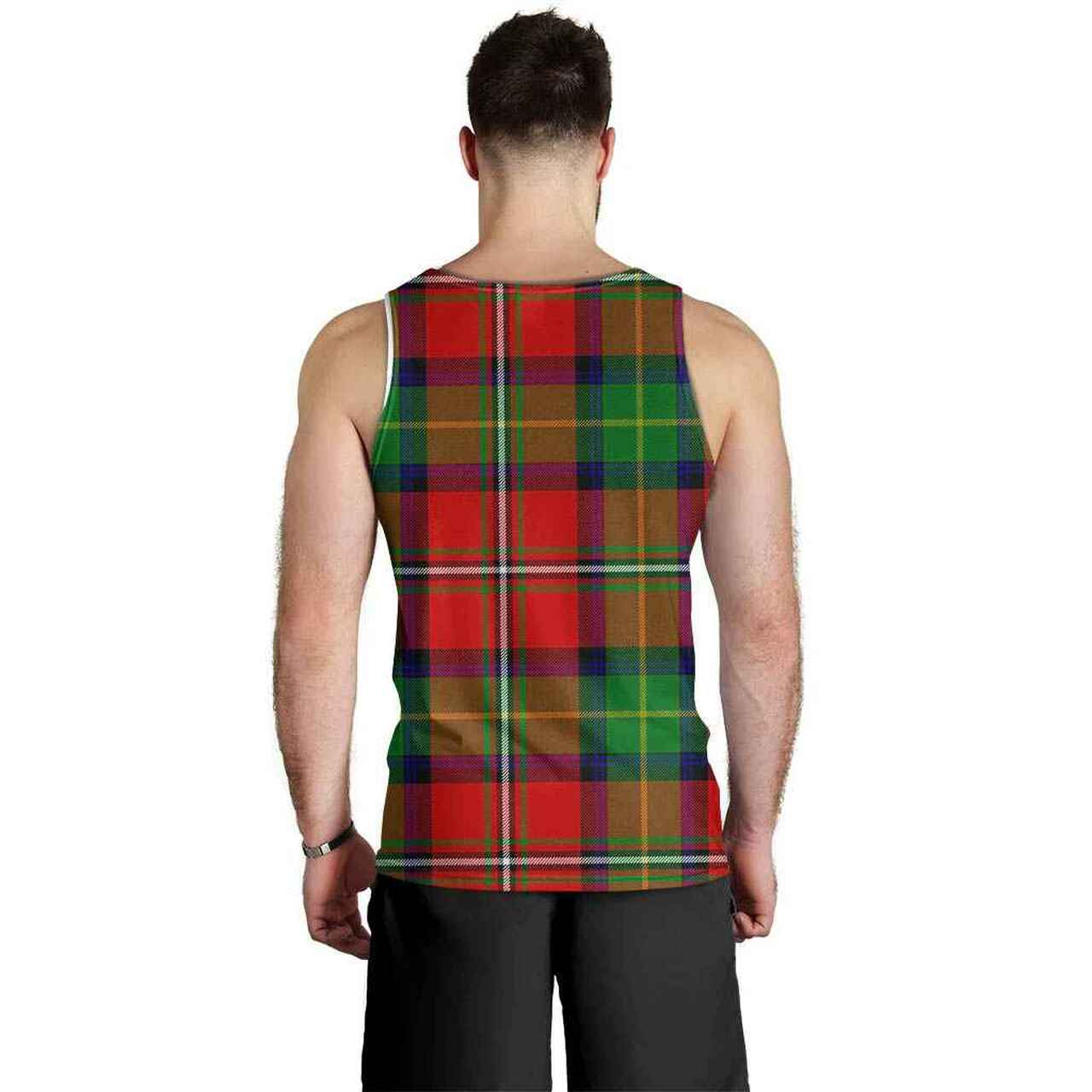 Boyd Tartan Crest Men Tank Top