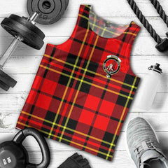 Brodie Tartan Crest Men Tank Top