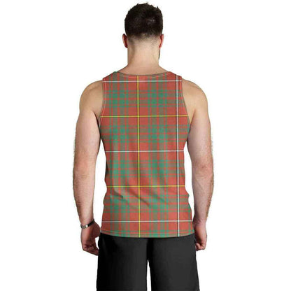 Bruce Ancient Tartan Plaid Men Tank Top