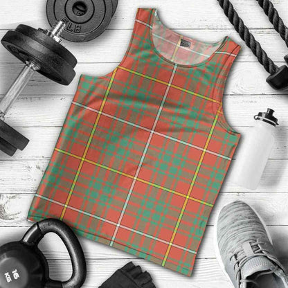 Bruce Ancient Tartan Plaid Men Tank Top