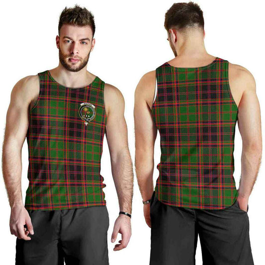 Buchan Tartan Crest Men Tank Top