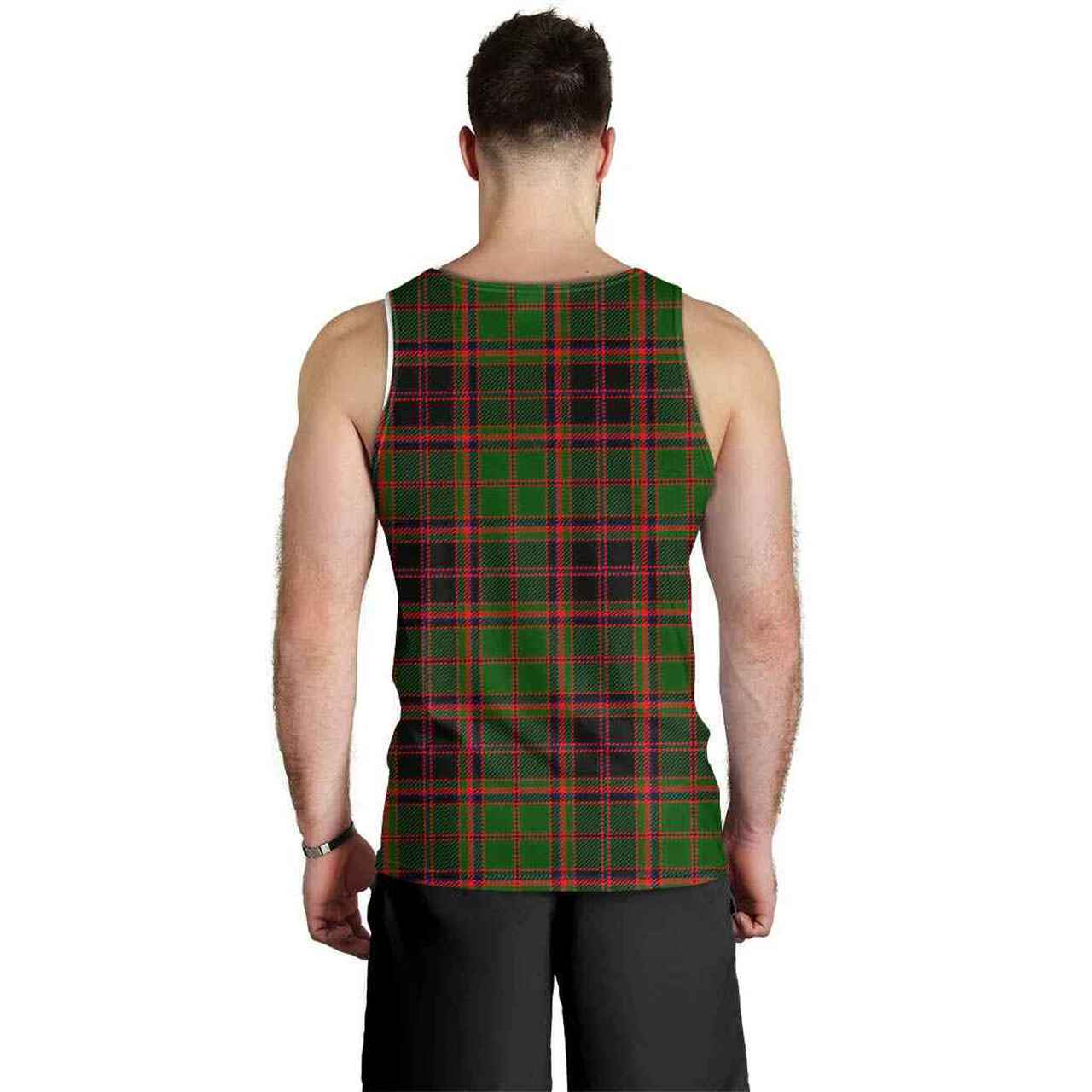 Buchan Tartan Crest Men Tank Top