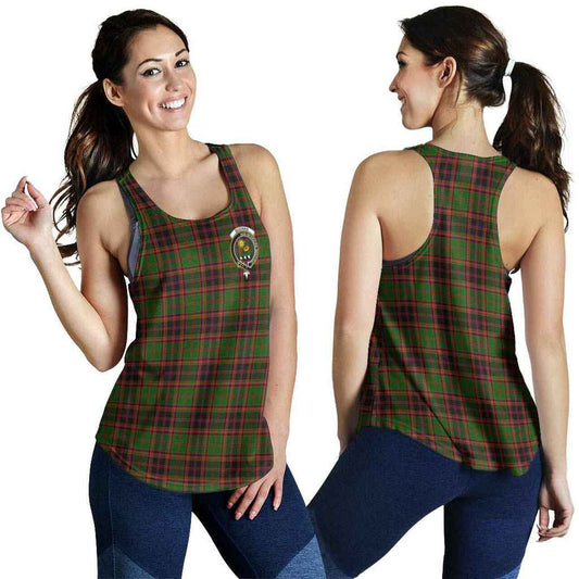 Buchan Tartan Crest Women Racerback Tank