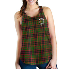 Buchan Tartan Crest Women Racerback Tank